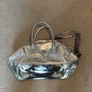 Vintage Lululemon Silver Travel Bag